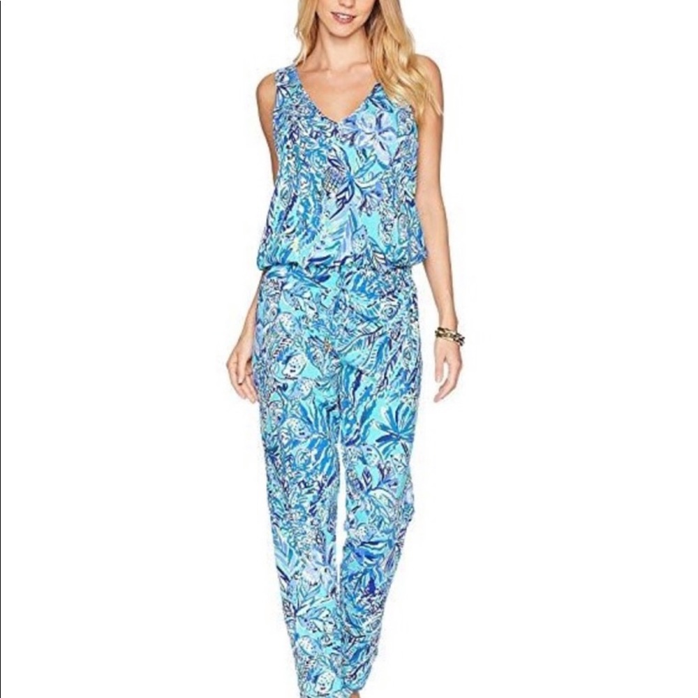 NWT Lilly Pulitzer Paulina jumpsuit XS